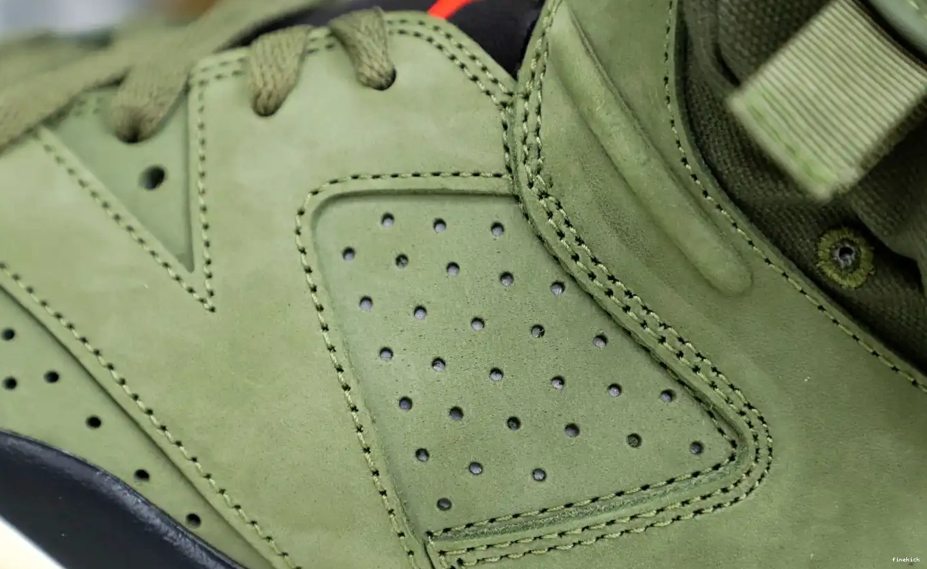 SCOTT TRAVIS AIR X JORDAN RETRO 'OLIVE' 6 0606